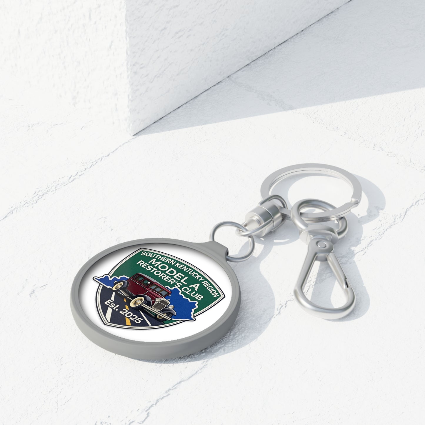 Southern Kentucky Region Model A Restorer's Club Keyring Tag — Southern Kentucky Region, Est. 2025