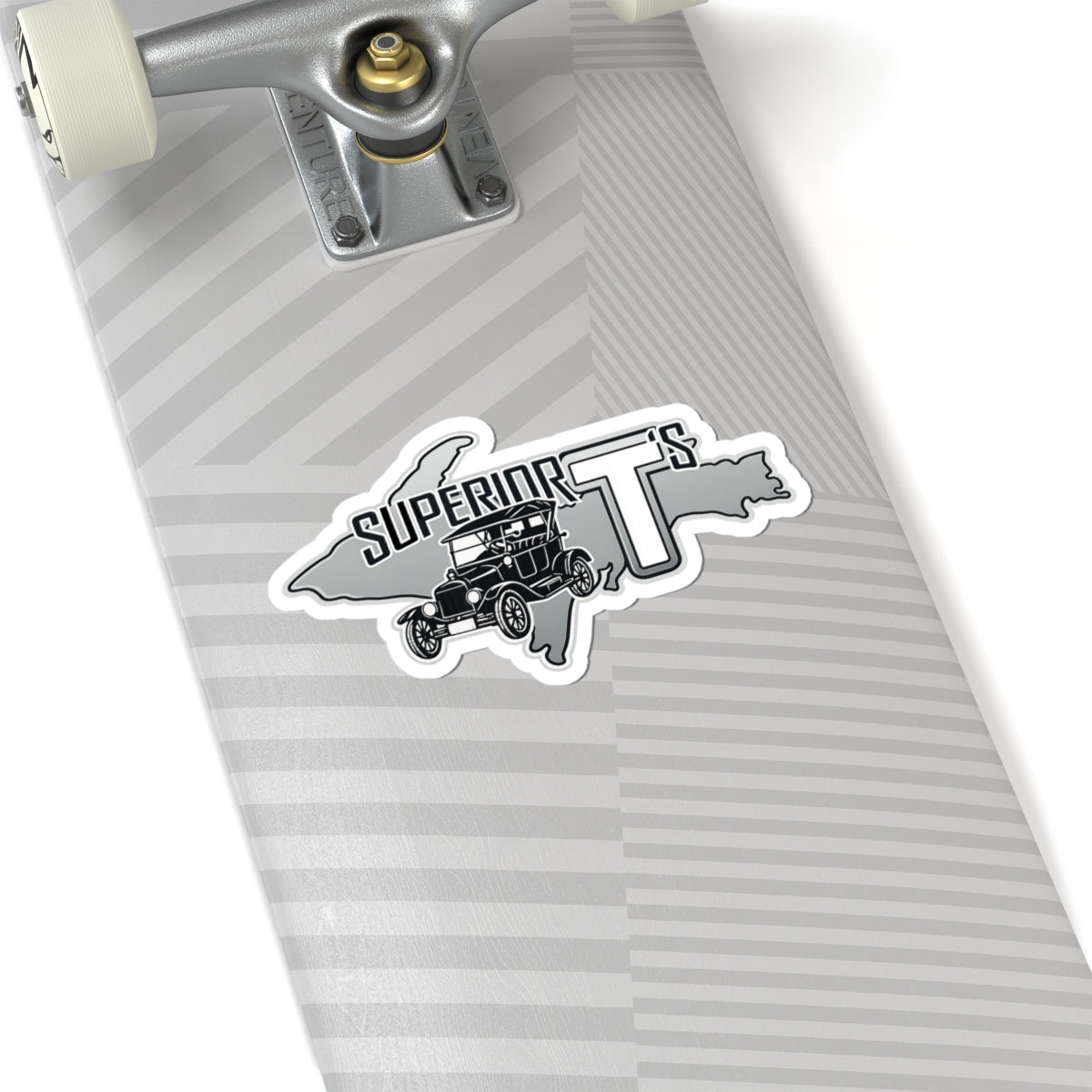 Superior T’s Vintage Car Kiss-Cut Sticker