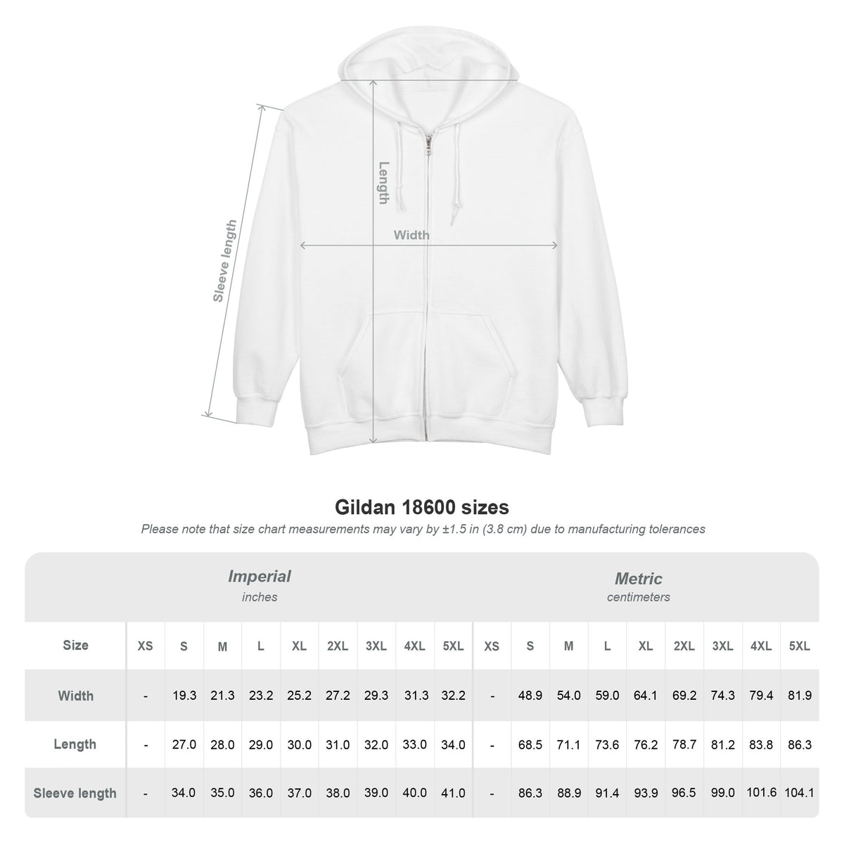 Central Colorado Corvette Club Embroidered Zip Hoodie