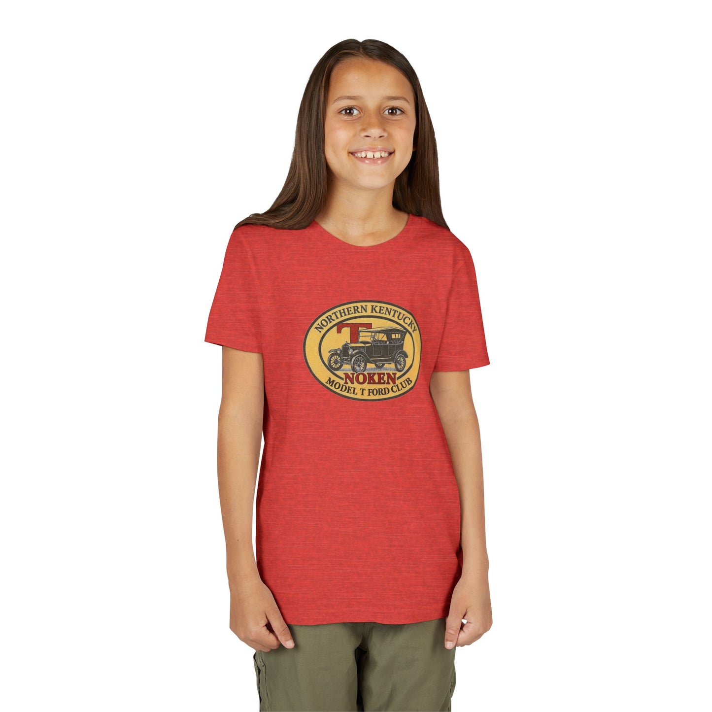 Northern Kentucky Model T Ford Club (NOKEN) Vintage Car Logo - Youth Tee