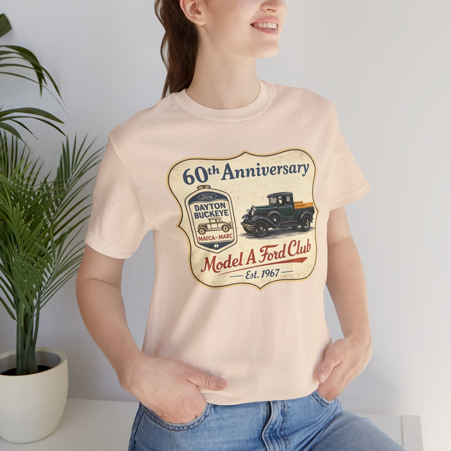 Dayton Buckeye Model A Ford Club 60th Anniversary Tee — Pickup (KS)