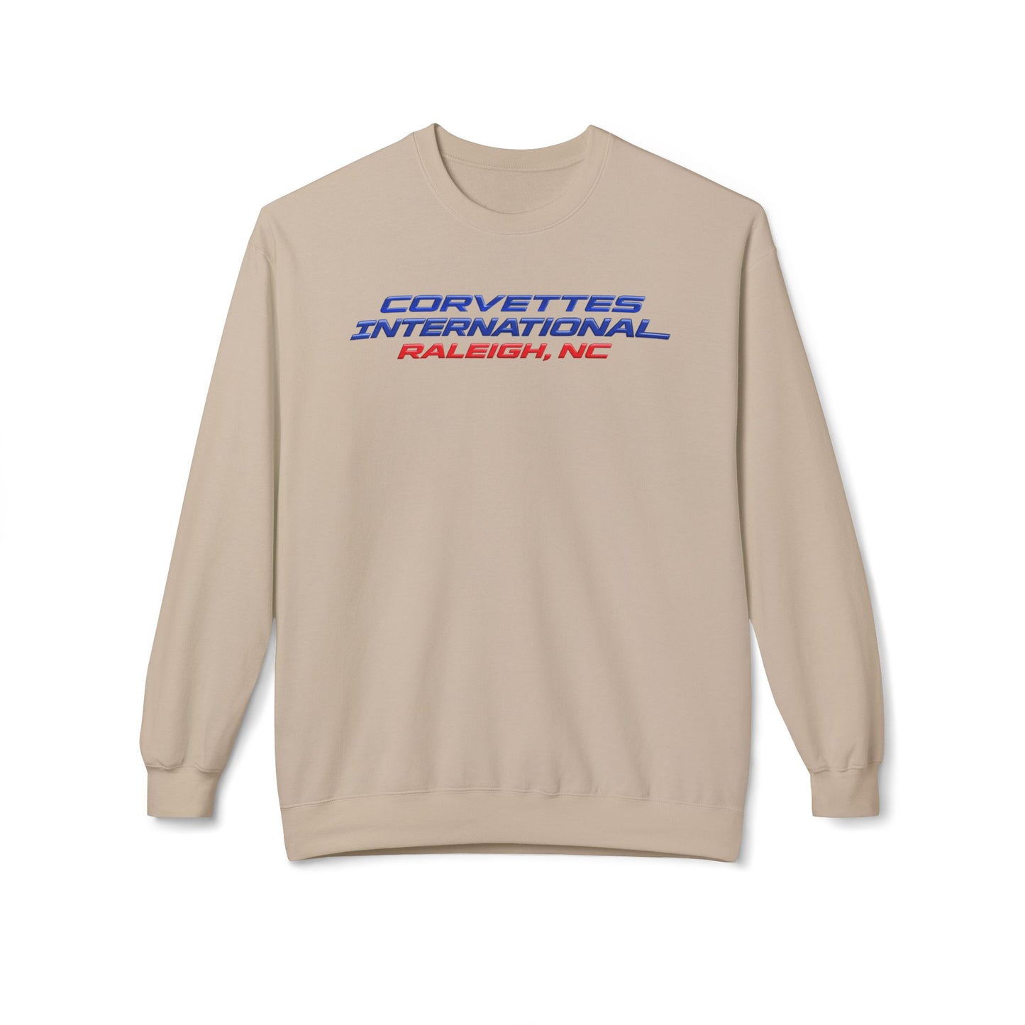 Corvettes International Raleigh, NC Unisex Midweight Softstyle Fleece Crewneck Sweatshirt