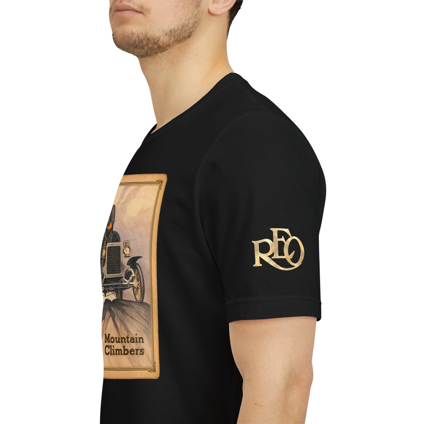 REO Mountain Climbers Vintage Tee — Unisex Soft Short Sleeve Tee