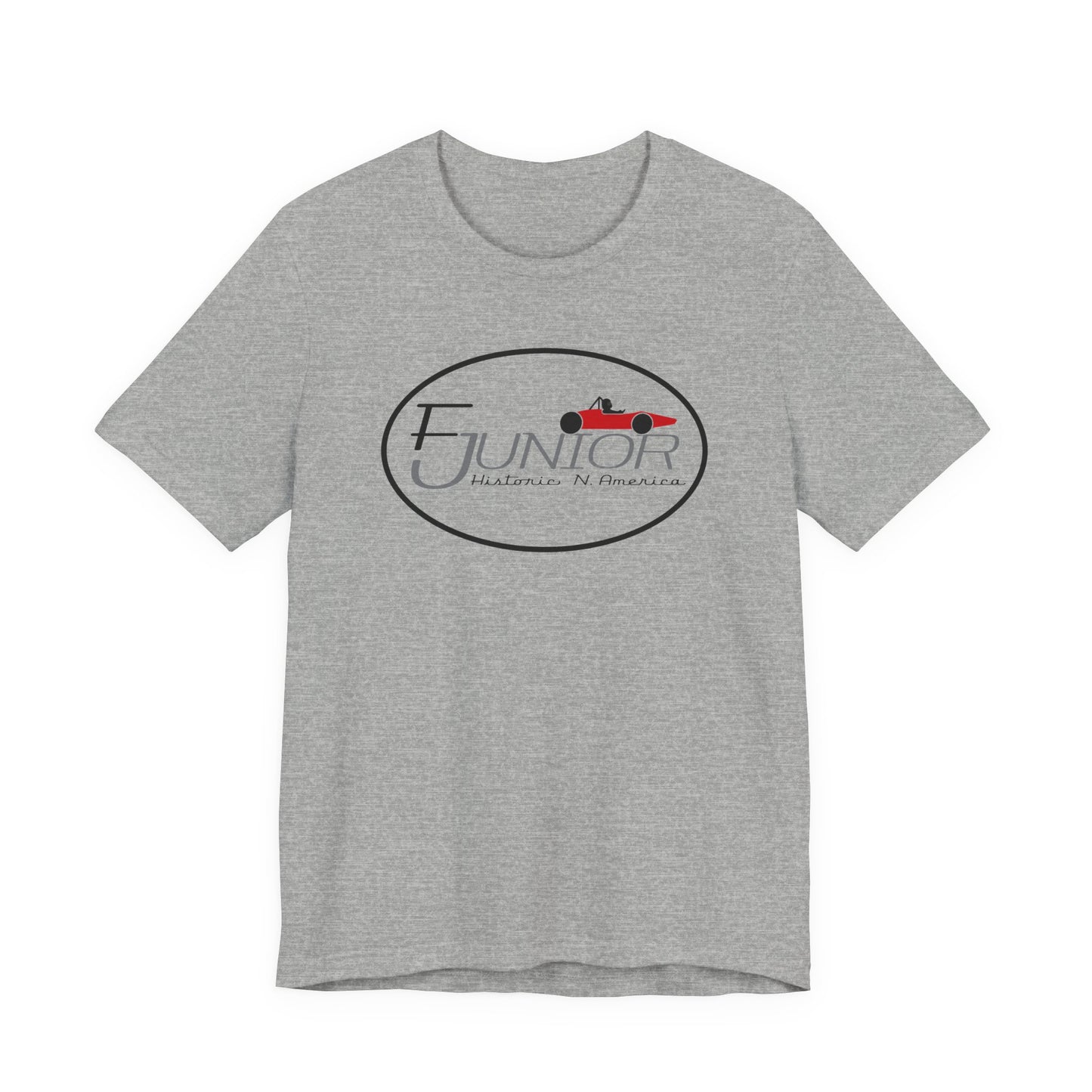 F Junior Historic N. America Racing Logo T-Shirt — Vintage Race Car Graphic Tee