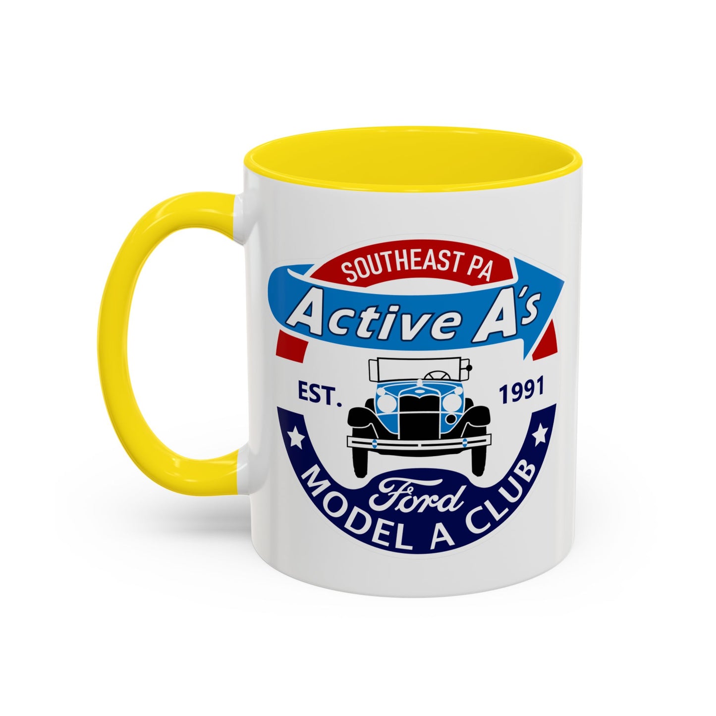 Active A's Ford Model A Club Coffee Mug — (11/15 oz)