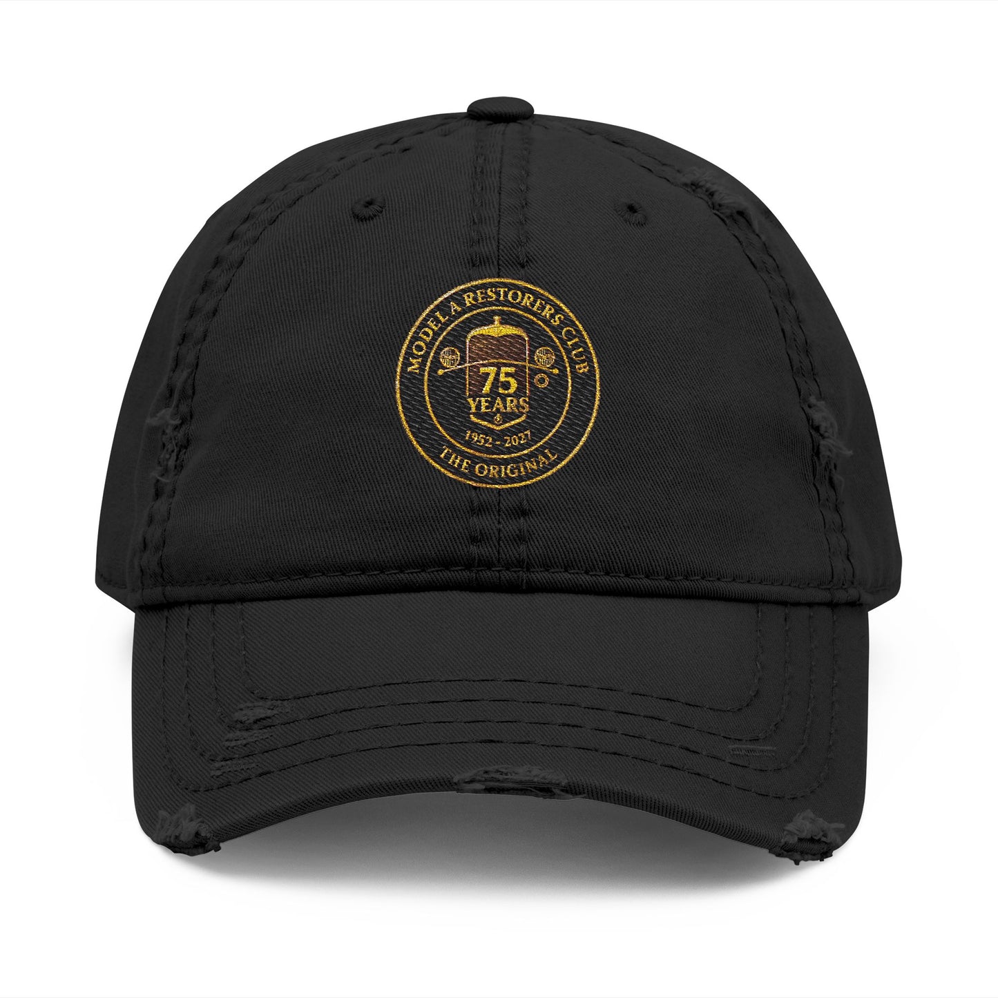 MARC 75th Anniversary — Distressed Embroidered Dad Hat