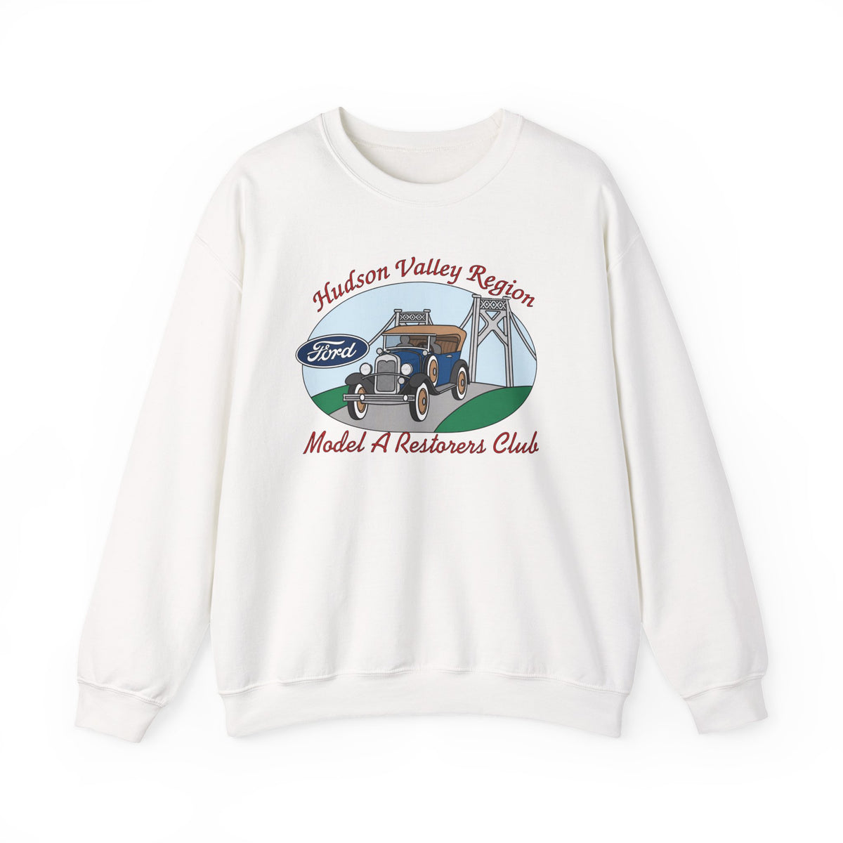 Hudson Valley Model A Restorers Club Crewneck Sweatshirt — Unisex Heavy Blend™ Crewneck Sweatshirt