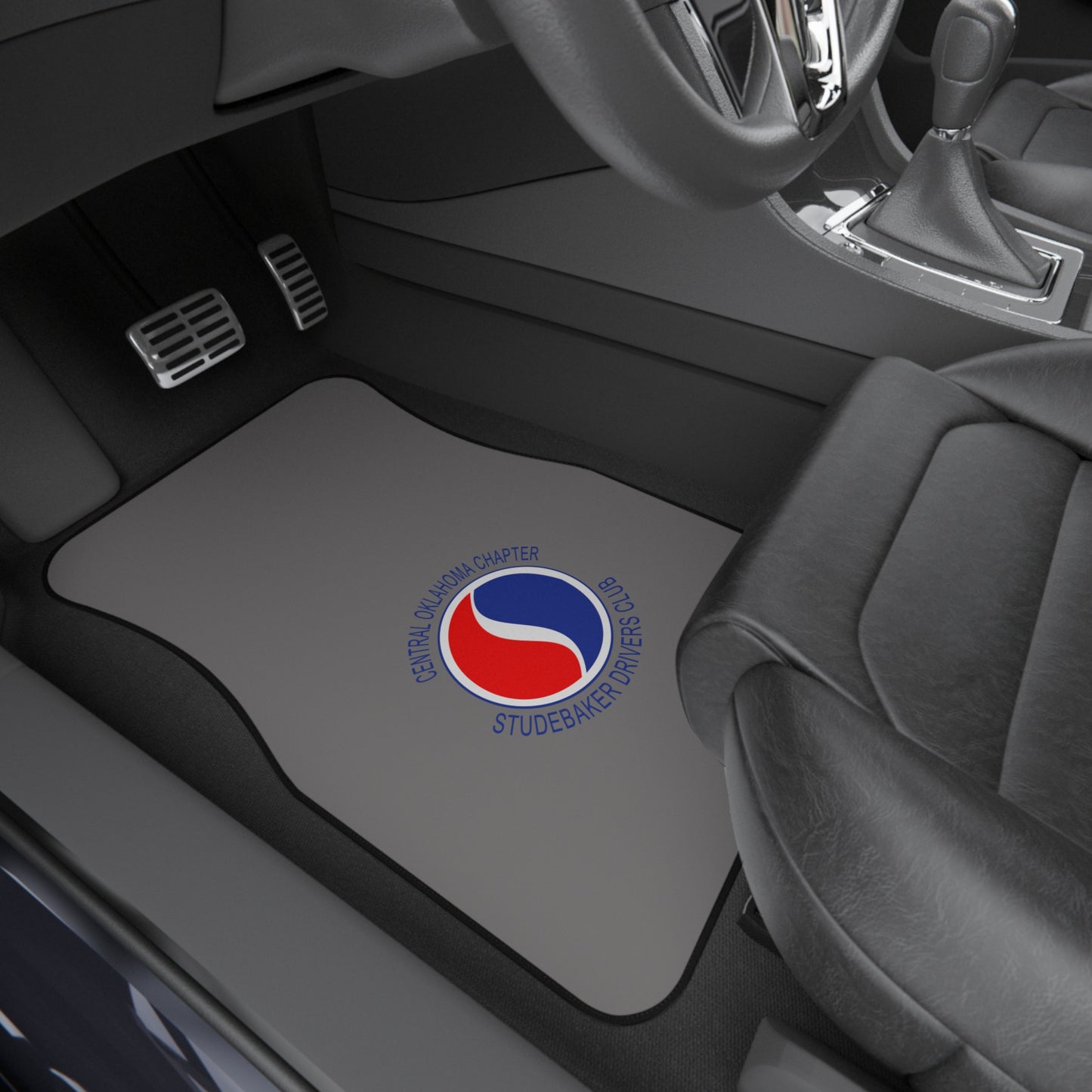 Central Oklahoma Chapter Studebaker Drivers Club Floor Mats — Front Pair