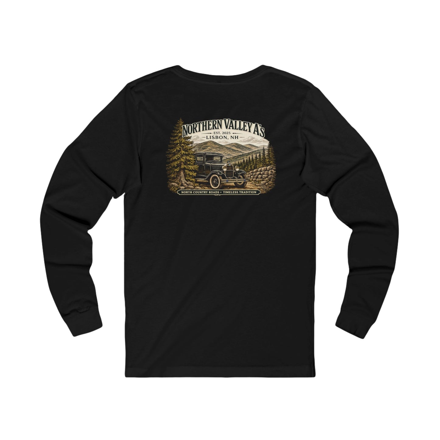 Northern Valley A's Vintage Long Sleeve Tee
