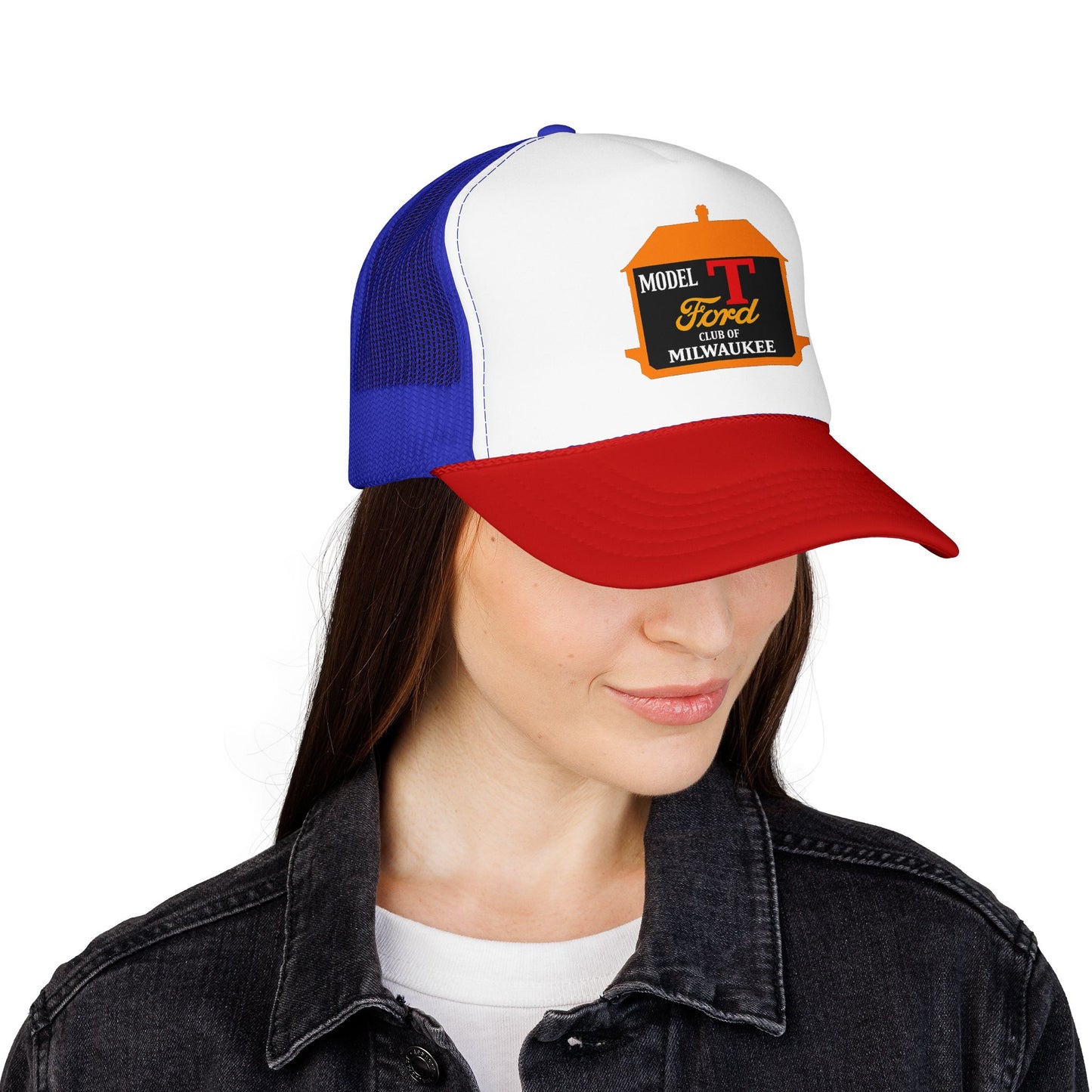 Greater Milwaukee Model T Ford Club - Model T Ford Milwaukee Vintage Truckers Hat (Printed)