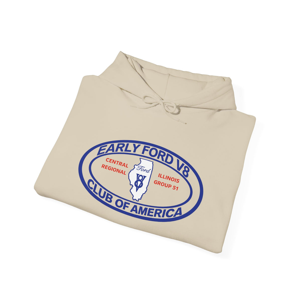 Central Illinois Early Ford V8 Hoodie
