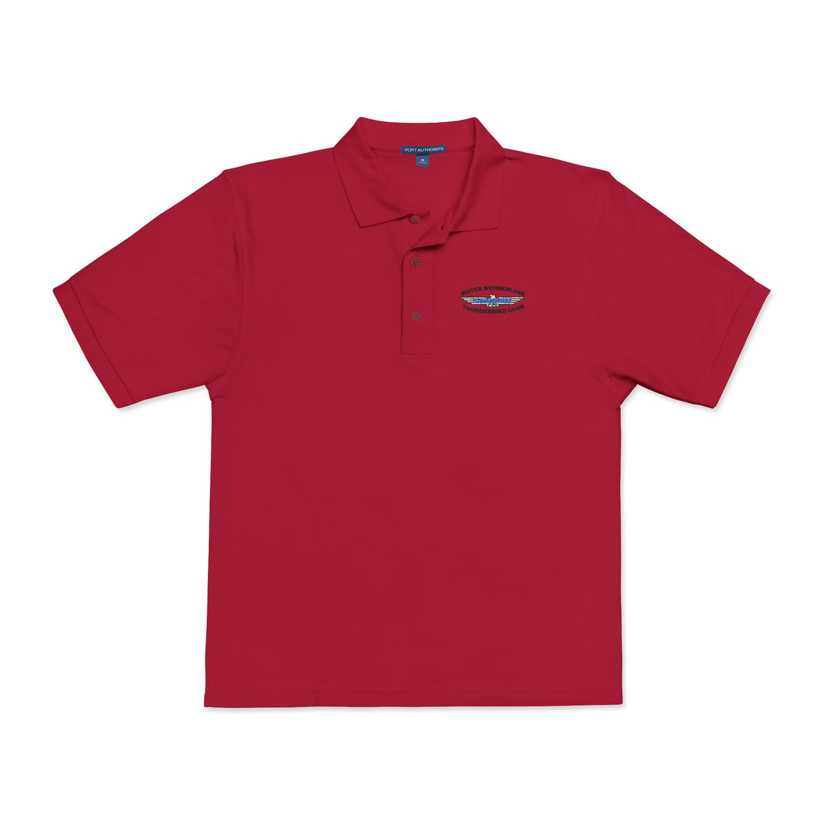Water Wonderland Thunderbird Club Embroidered Unisex Polo Shirt