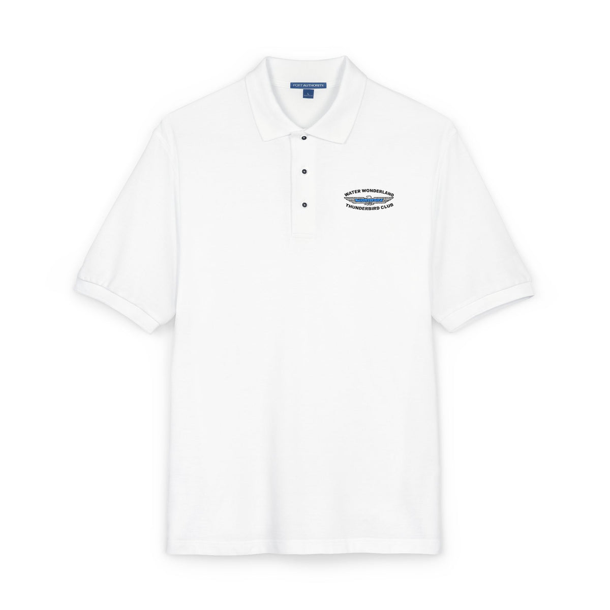 Water Wonderland Thunderbird Club Embroidered Unisex Polo Shirt