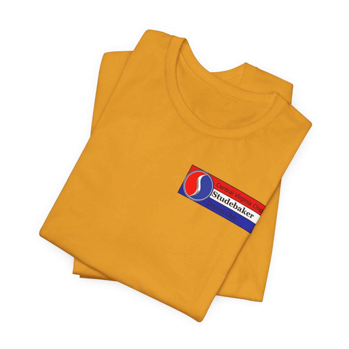 Central Virginia Chapter Studebaker Drivers Club - Unisex Jersey Short Sleeve Tee