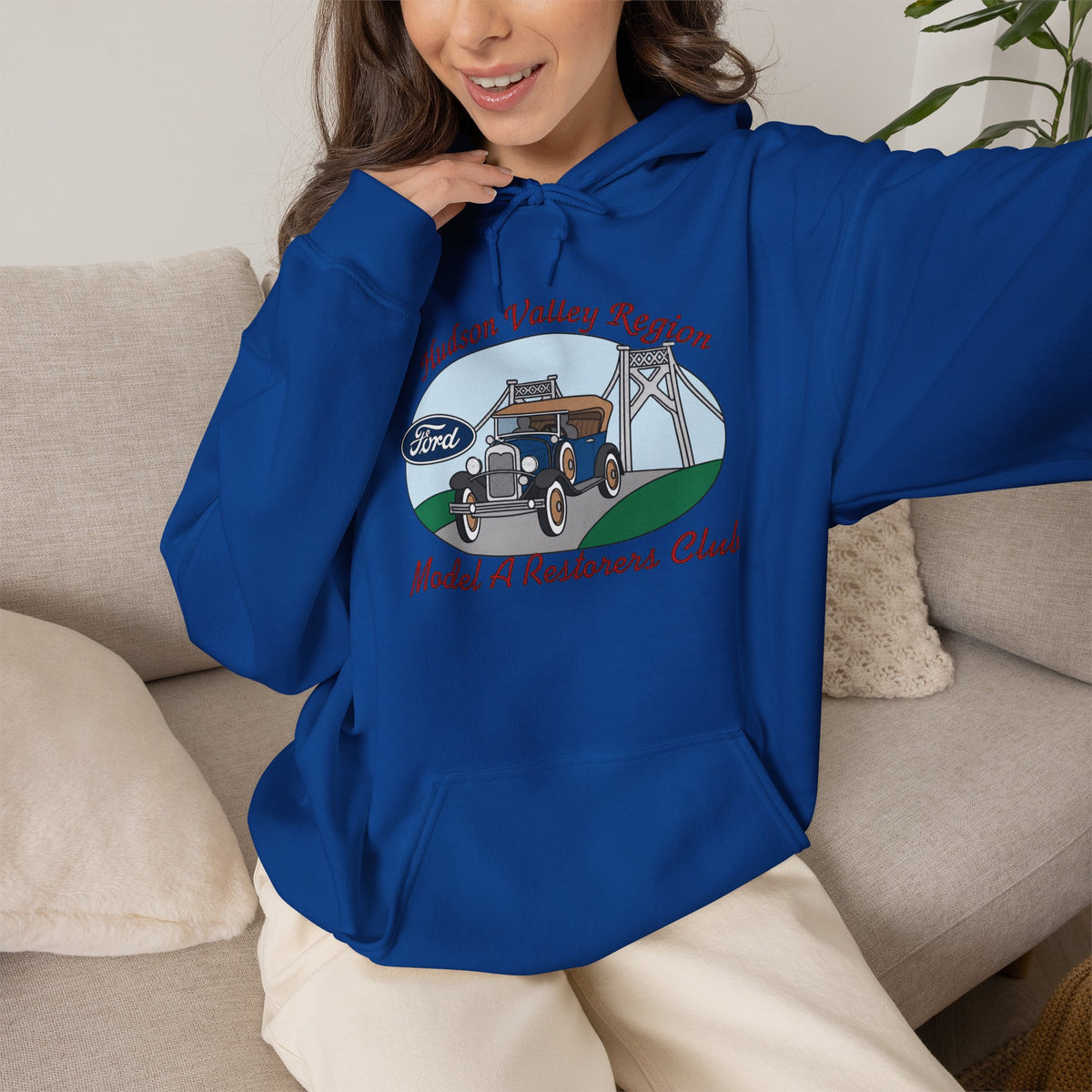 Hudson Valley Region Model A Restorers Club Unisex Heavy Blend™ Hooded Sweatshirt