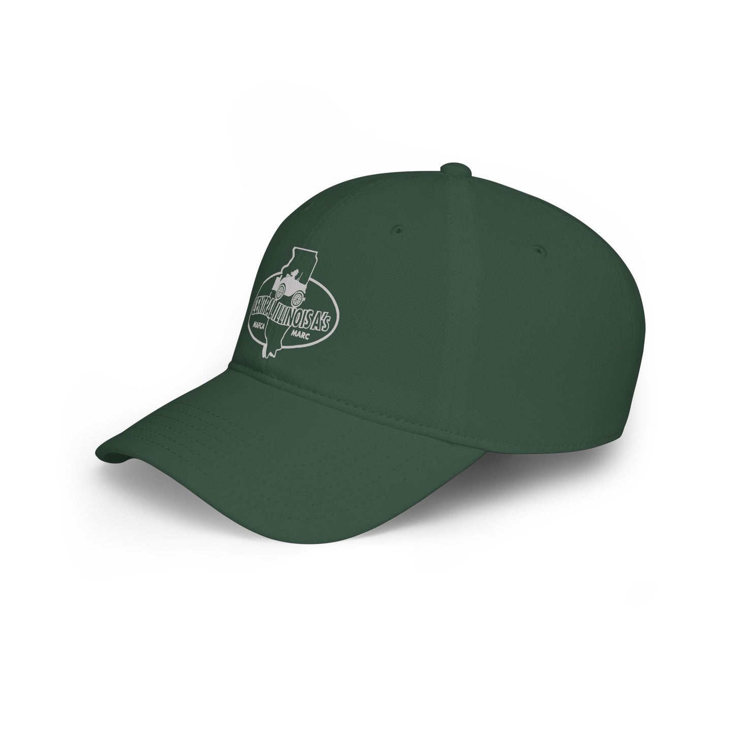 Central Illinois A's Low Profile Baseball Cap – Vintage State Logo Hat