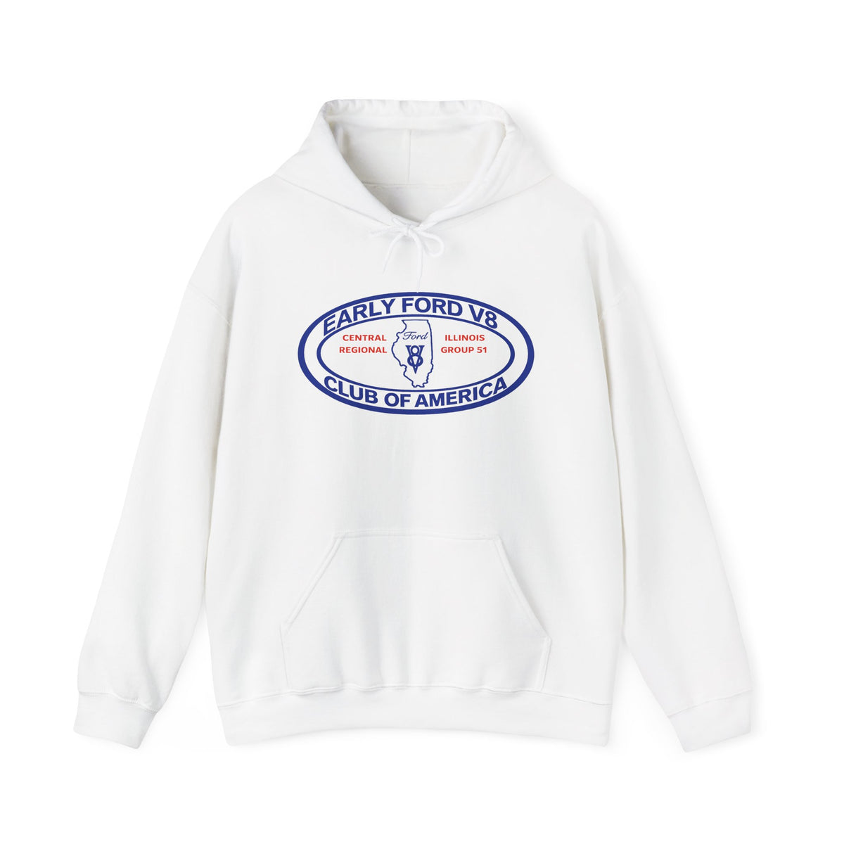 Central Illinois Early Ford V8 Hoodie