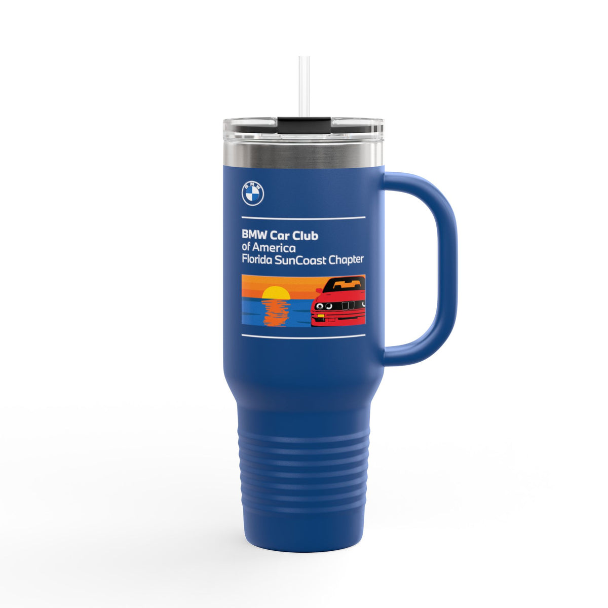 BMW Car Club of America Florida SunCoast Chapter 40 oz. Travel Mug