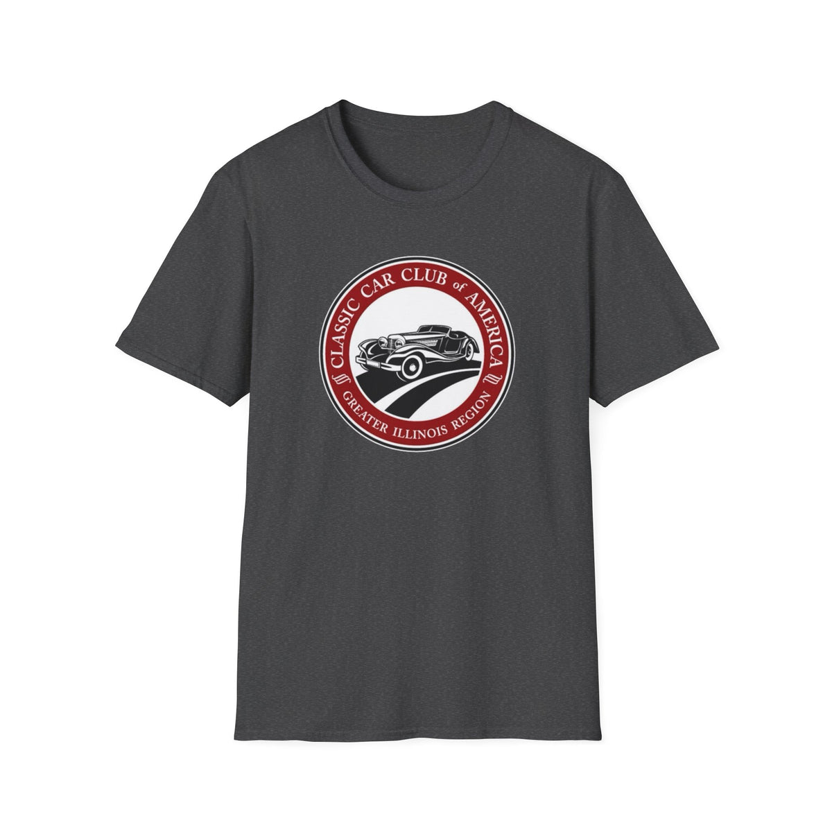 Classic Car Club of America Greater Illinois Region T-Shirt - Unisex Softstyle T-Shirt