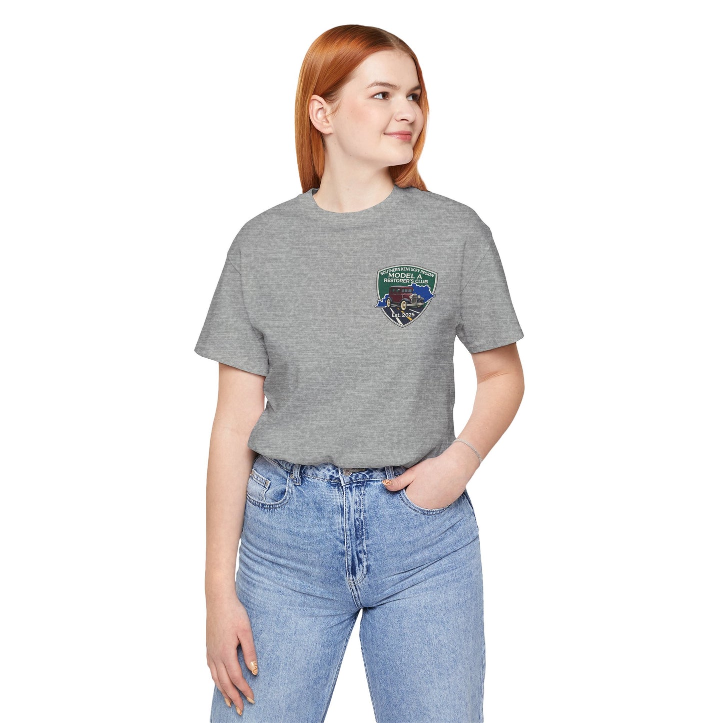 Southern Kentucky Region Model A Restorer's Club T‑Shirt — Front and Back Logos Unisex Jersey Short Sleeve Tee