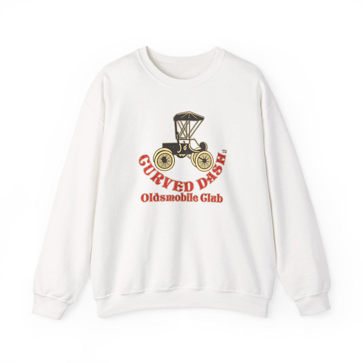 Curved Dash Oldsmobile Club Crewneck Sweatshirt