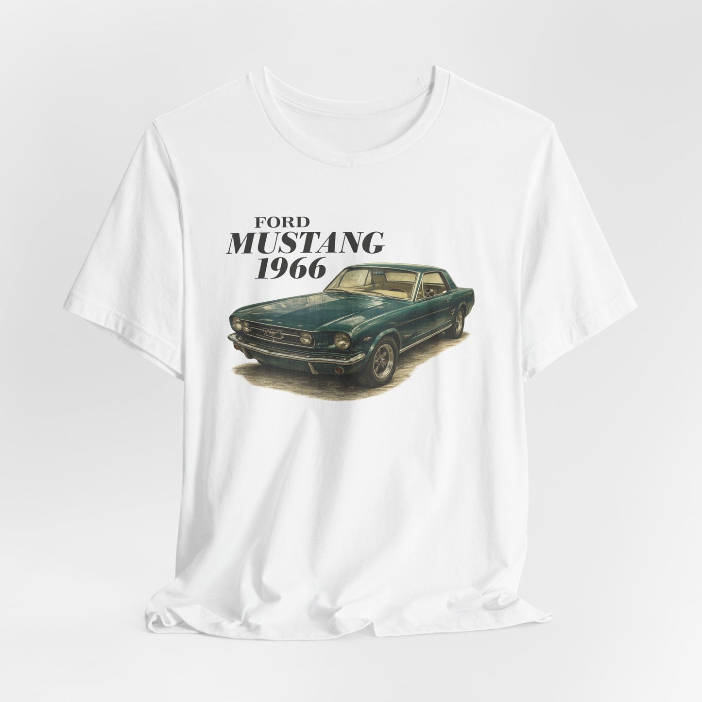 1966 Ford Mustang Tee – Unisex Jersey Short Sleeve Tee (Rick C)