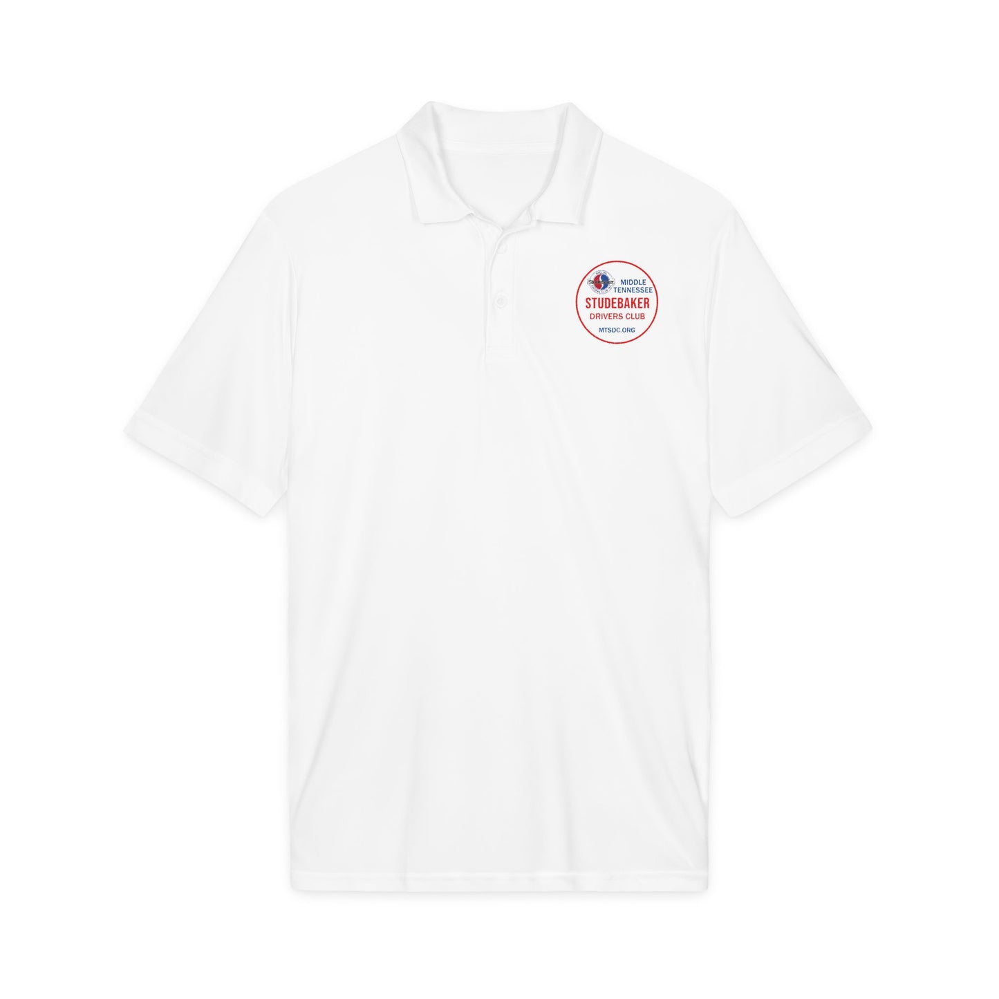 Middle Tennessee Studebaker Drivers Club Chapter Printed Polo Shirt