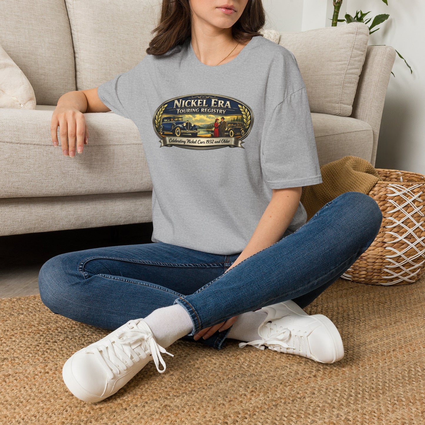 Nickel Era Touring Registry Tee — Celebrating Model Cars 1932 and Older