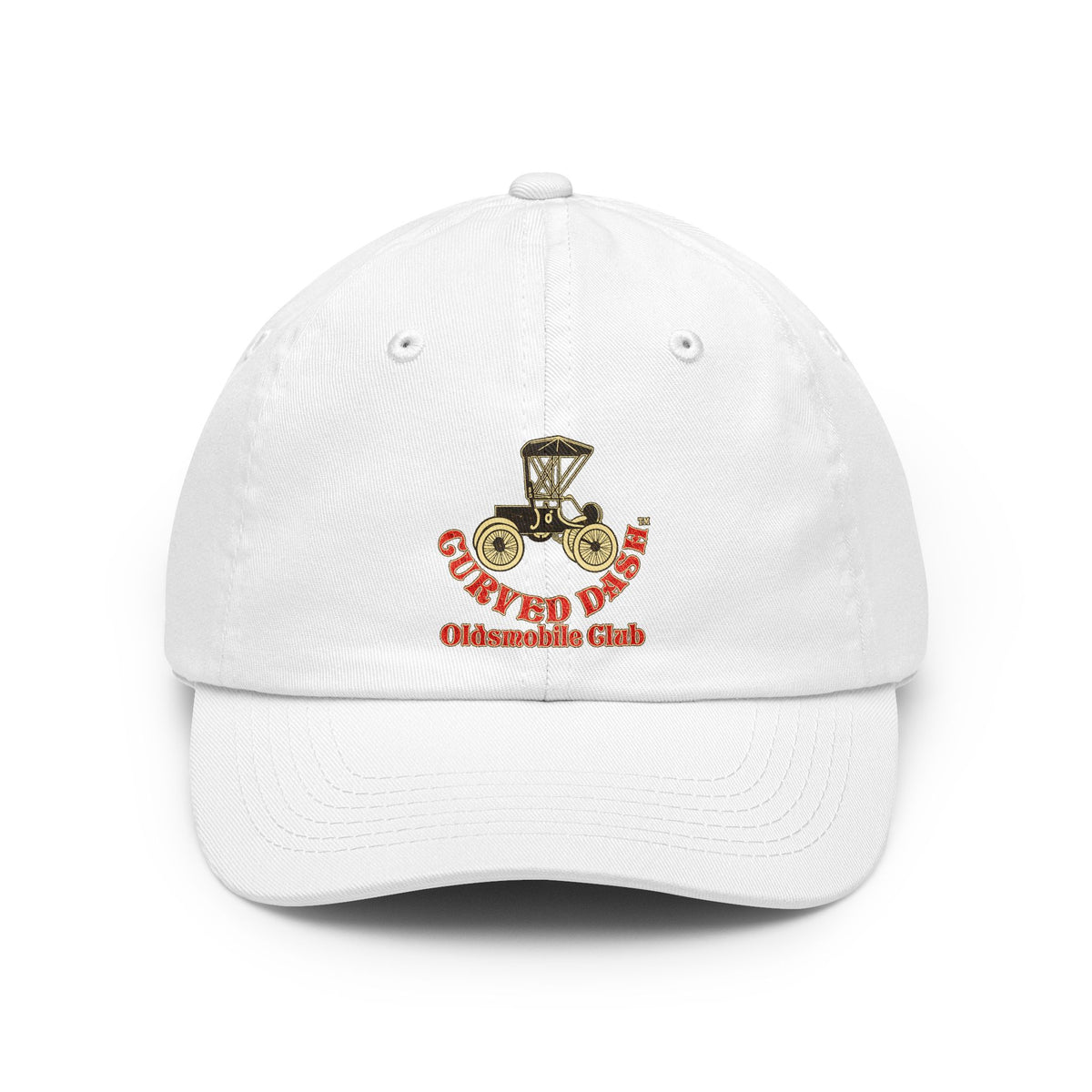 Curved Dash Oldsmobile Club Printed Dad Hat
