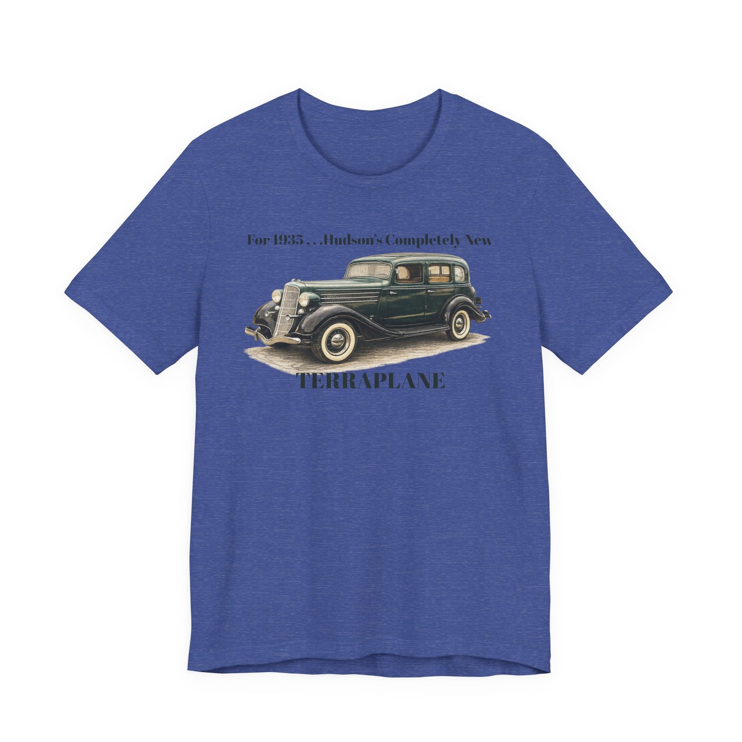 1935 Hudson Terraplane Classic Auto T‑Shirt Tee – Unisex Jersey Short Sleeve Tee (BJ)