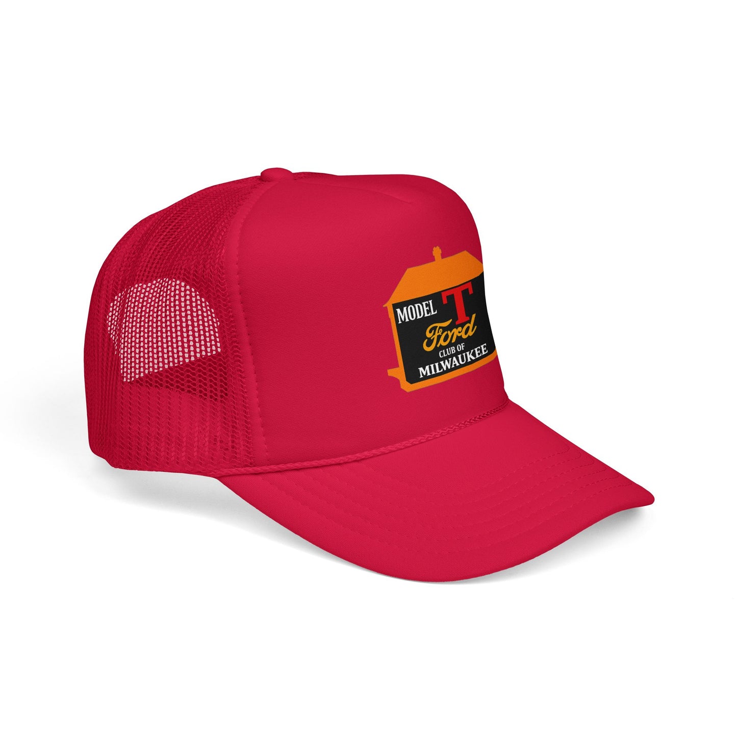 Greater Milwaukee Model T Ford Club - Model T Ford Milwaukee Vintage Truckers Hat (Printed)