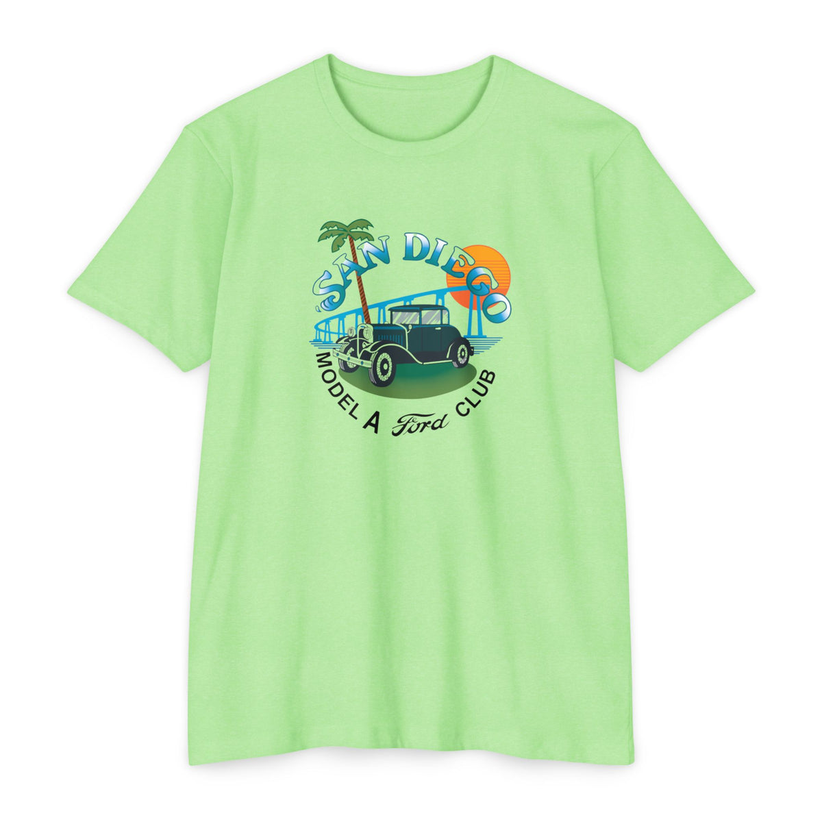 San Diego Model A Ford Club T-Shirt — XS to 5XL