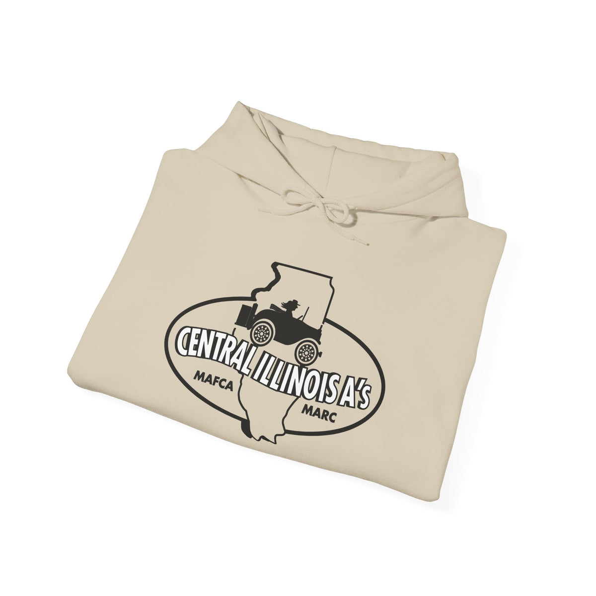 Central Illinois A's Hoodie — Unisex Heavy Blend™ Hooded Sweatshirt