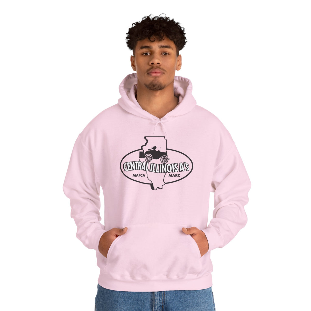 Central Illinois A's Hoodie — Unisex Heavy Blend™ Hooded Sweatshirt