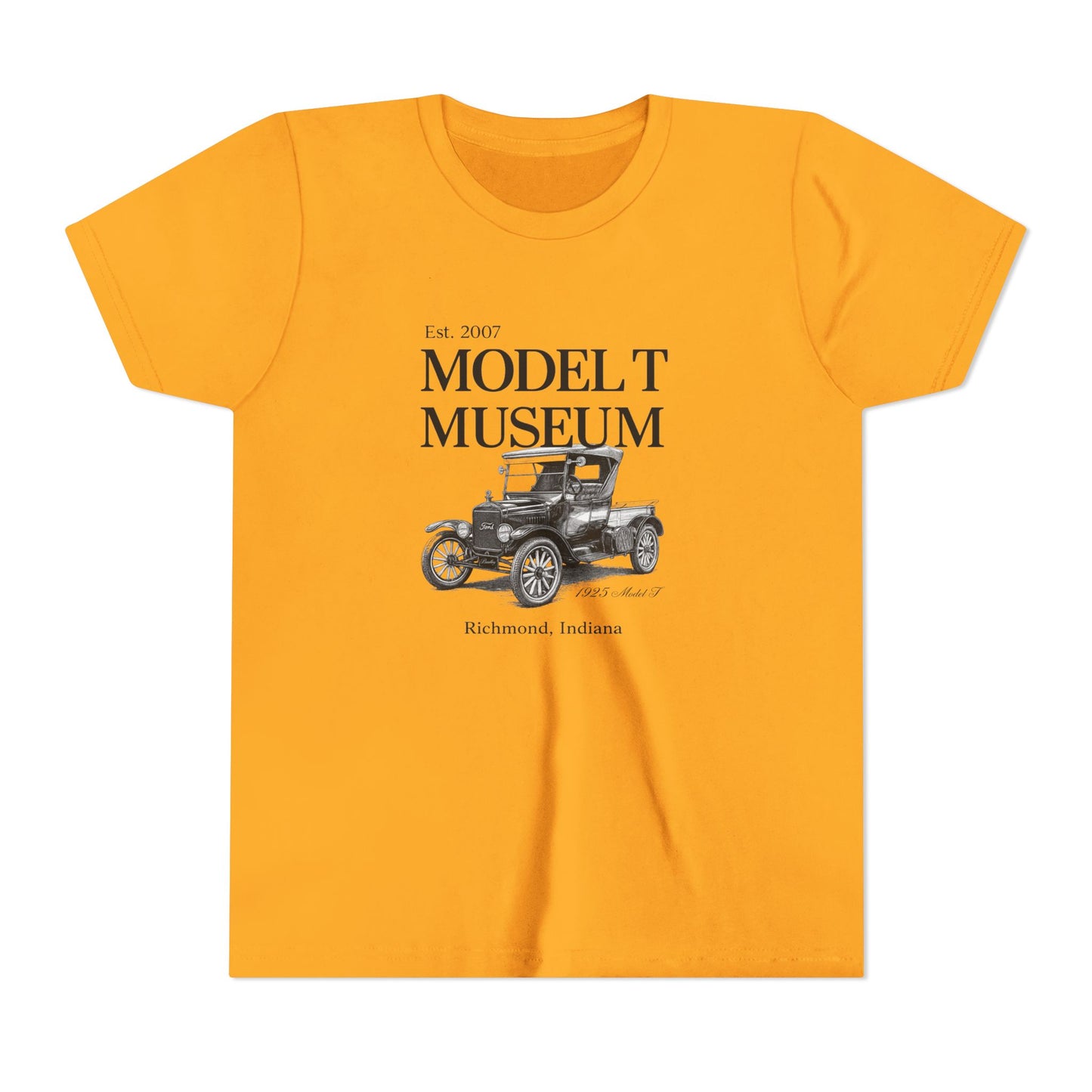 1925 Model T Pickup "Bradley" Museum Tee — Model T Museum Youth Tee (Richmond, Indiana)
