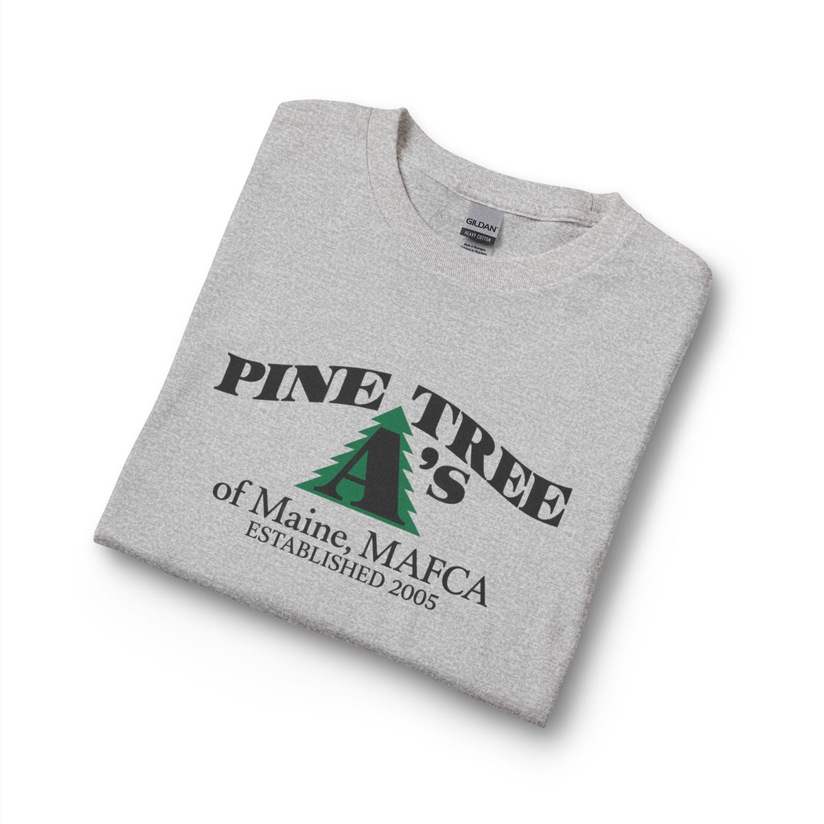 Pine Tree A's of Maine, MAFCA - Unisex Long Sleeve T-Shirt