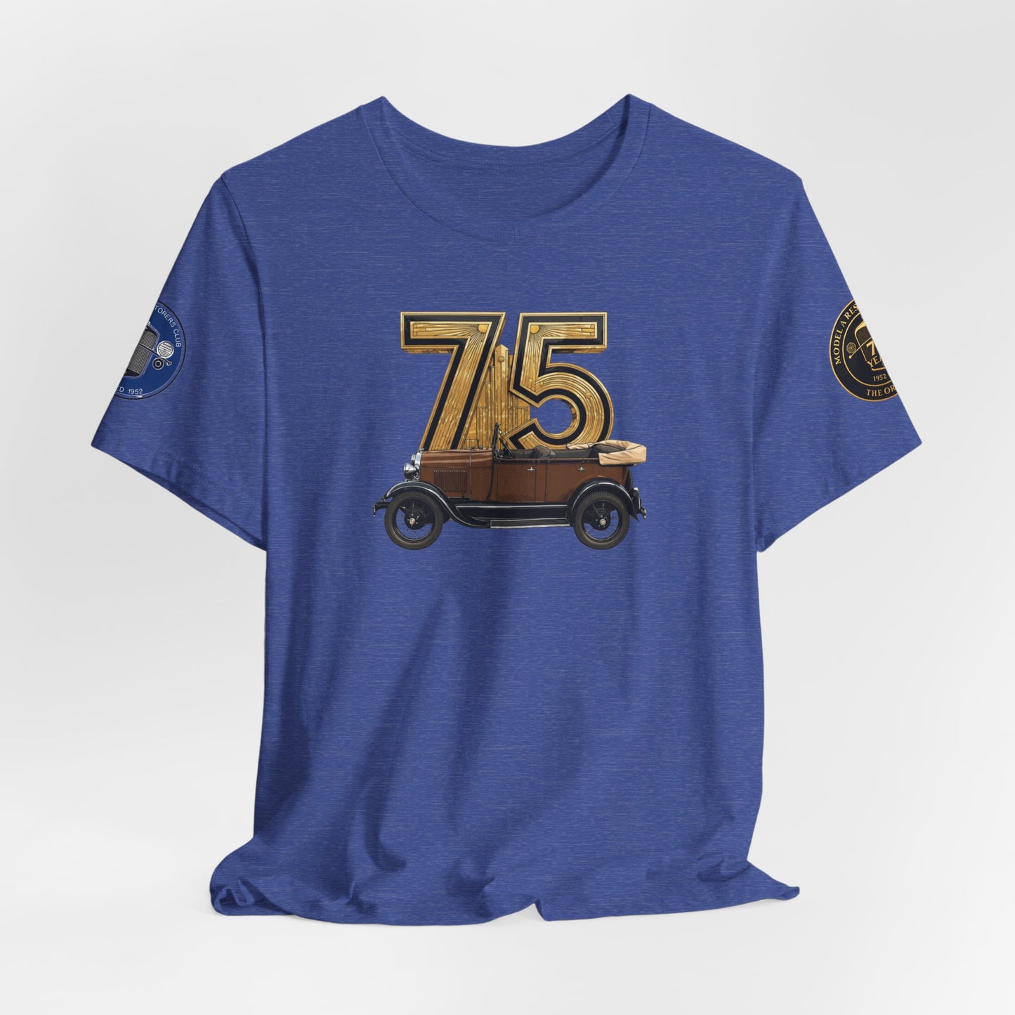 MARC 75th Anniversary Tee with Touring car and MARC logos on both sleeves