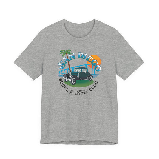 San Diego Model A Ford Club Vintage Car Tee