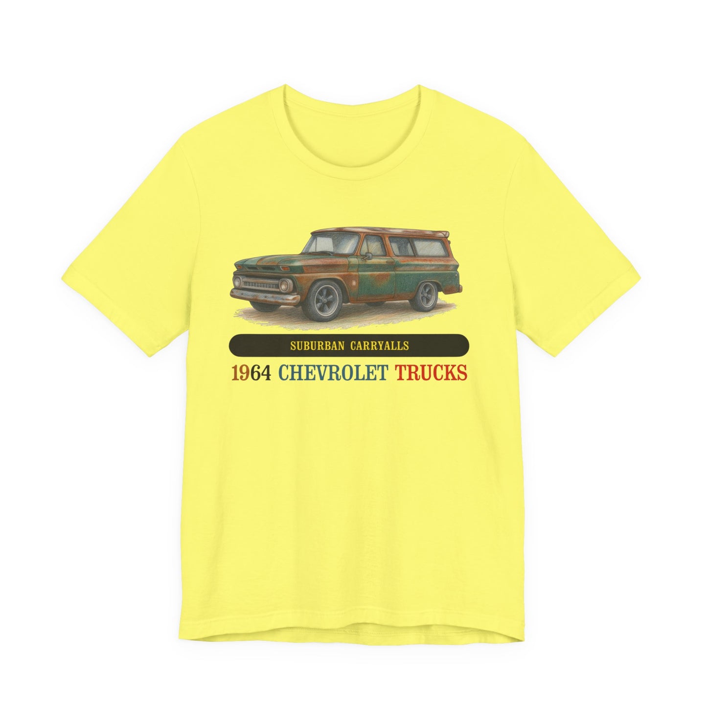1964 Chevrolet Suburban Carryall T-Shirt — Vintage Classic Car Tee