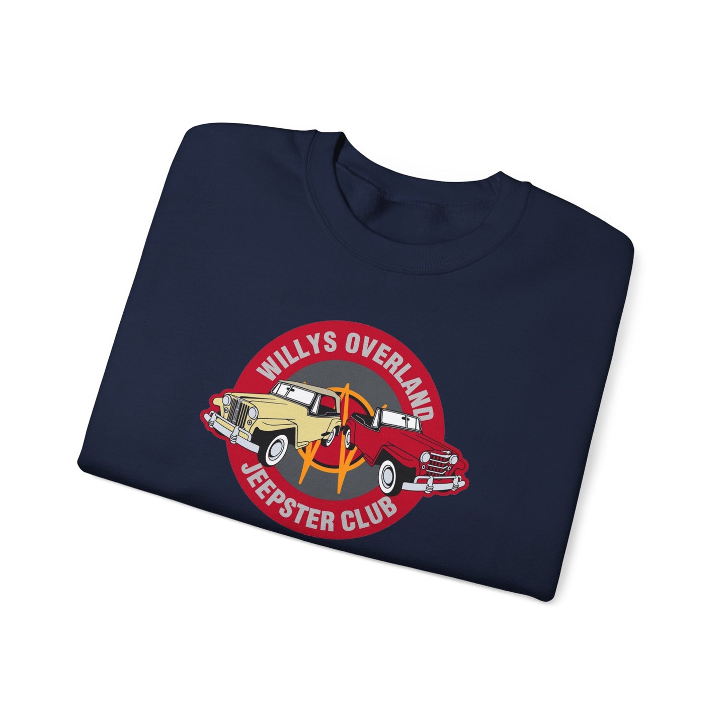 Willys Overland Jeepster Club Sweatshirt - Unisex Heavy Blend™ Crewneck Sweatshirt