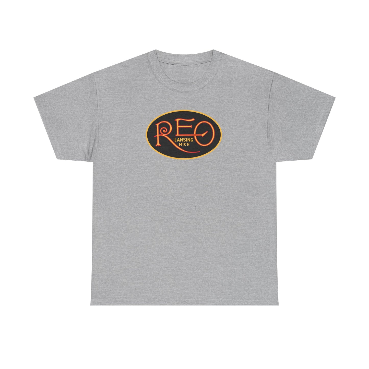 REO Logo T‑Shirt — Vintage Oval Graphic Tee