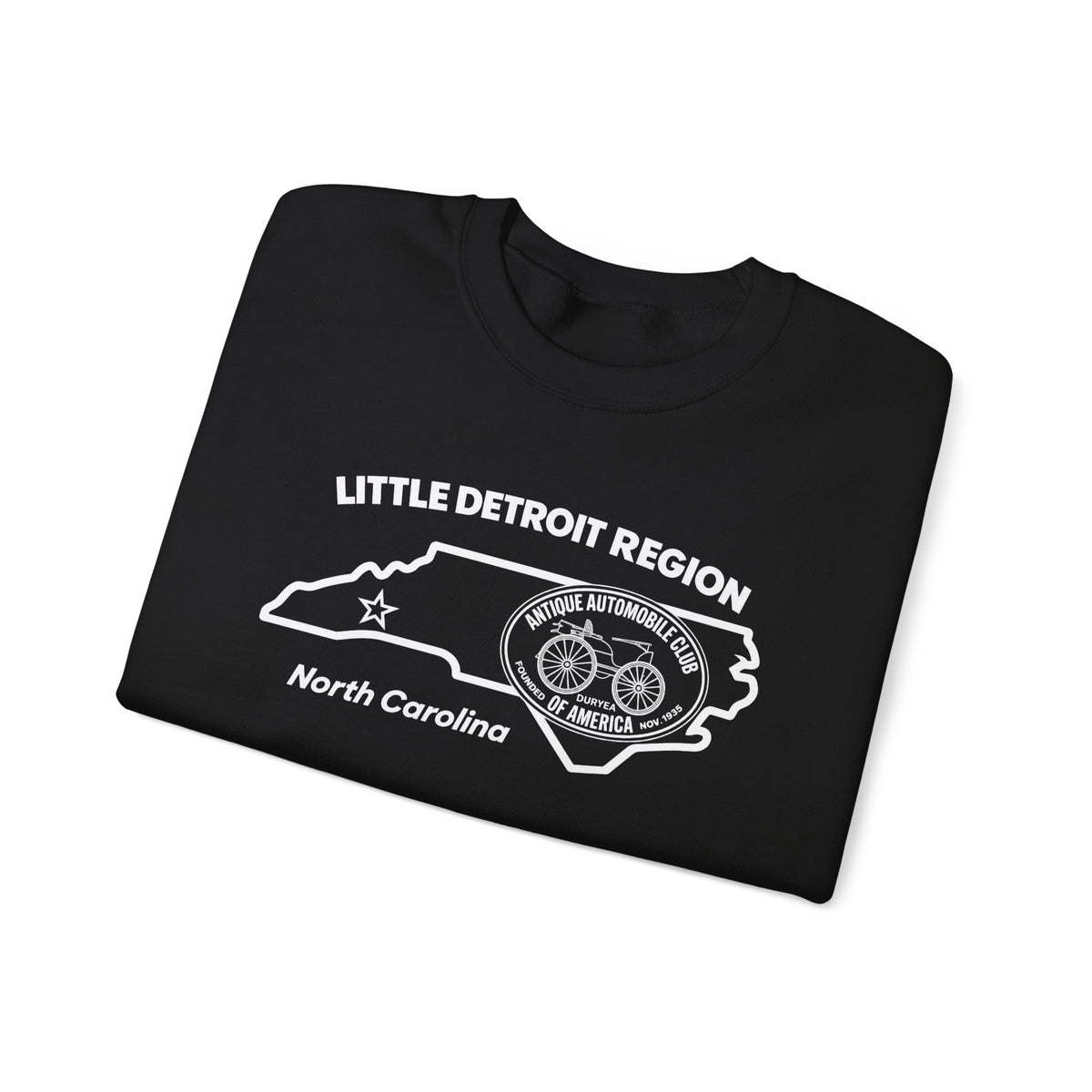 Little Detroit Region North Carolina Unisex Heavy Blend™ Crewneck Sweatshirt