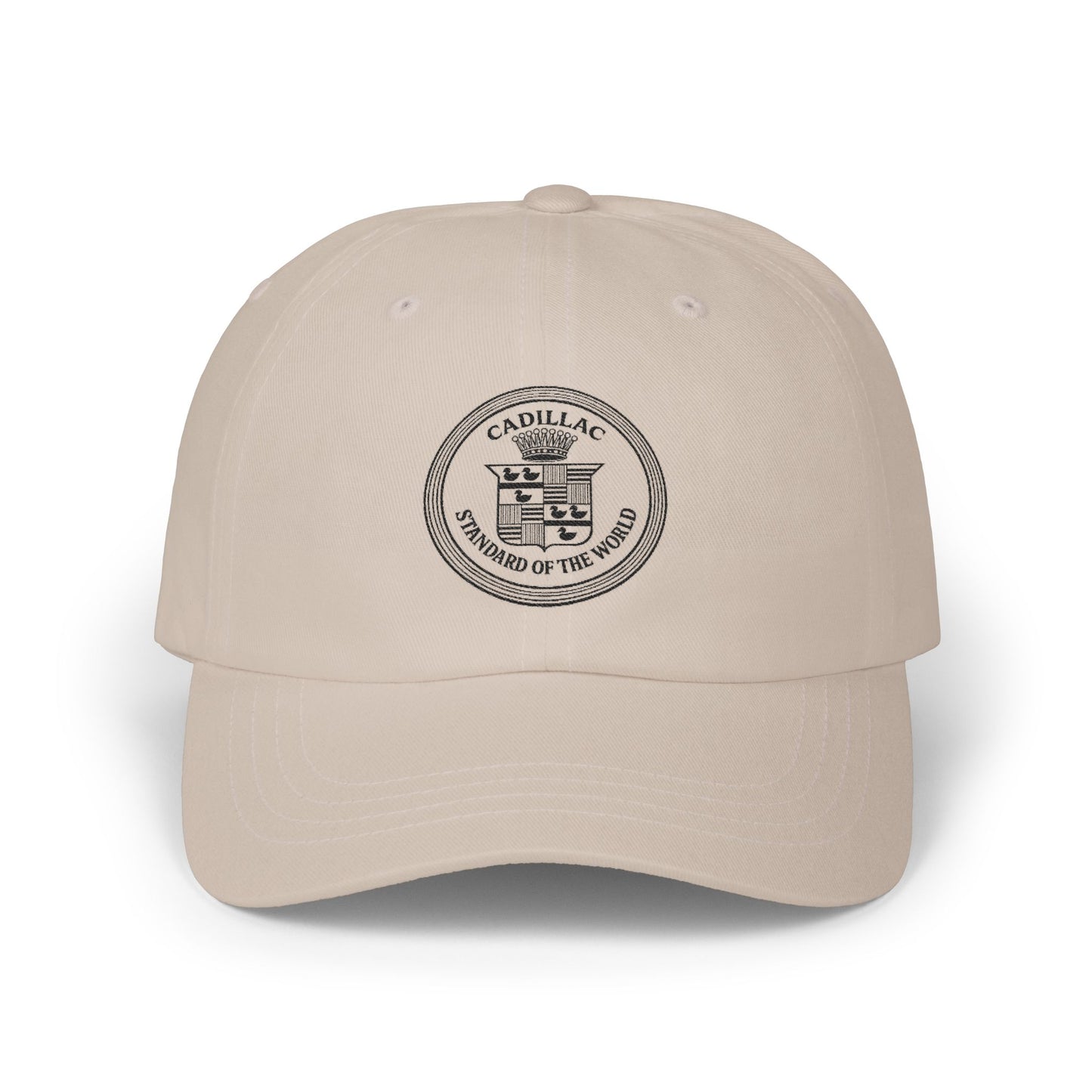 Cadillac Standard of the World Dad Cap — Classic Embroidered Car Logo Hat