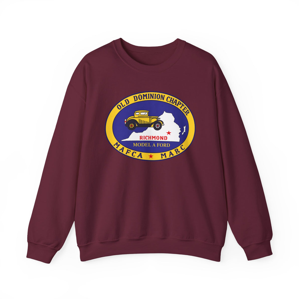 Old Dominion Model A Ford Club Crewneck Sweatshirt – Unisex Heavy Blend™ Crewneck Sweatshirt