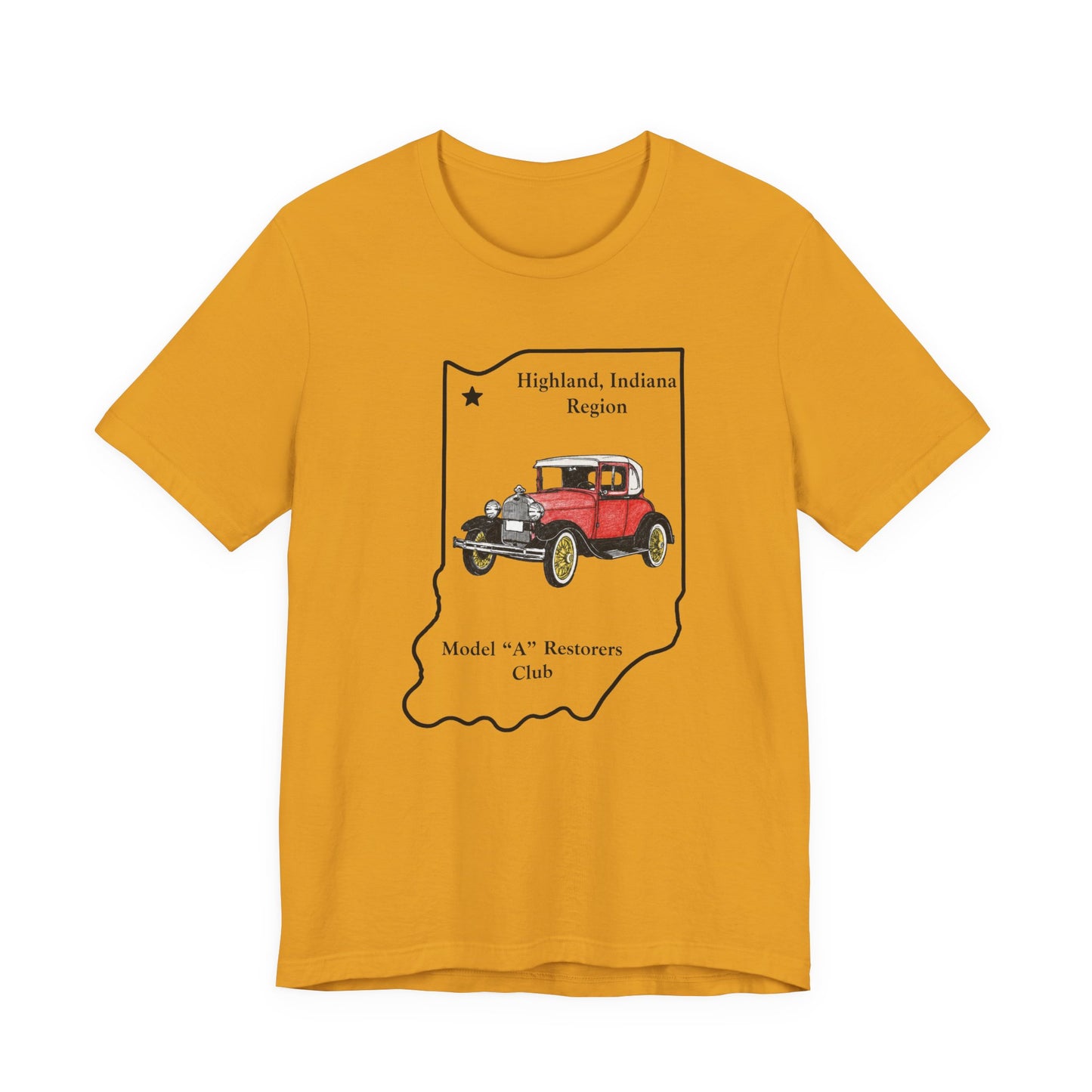 Highland, Indiana Region MARC T‑Shirt — Unisex Jersey Short Sleeve Tee