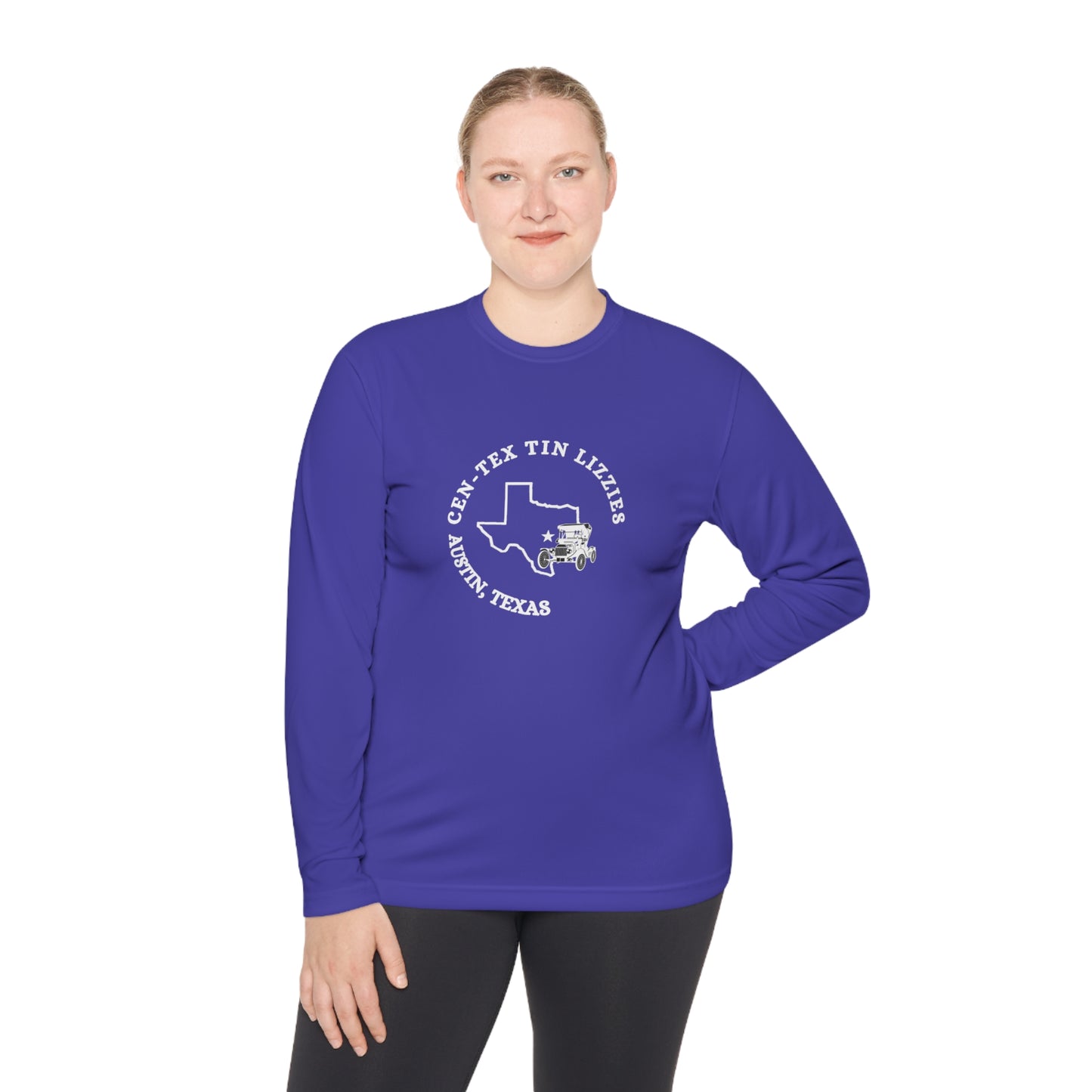 Cen-Tex Tin Lizzies (front and back logo) Unisex Lightweight Long Sleeve Tee