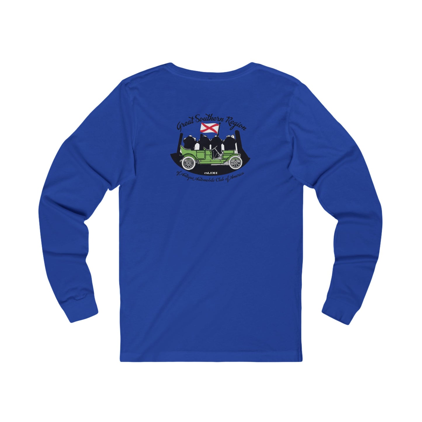 Great Southern Region AACA Long Sleeve Tee — Front and Back Logos