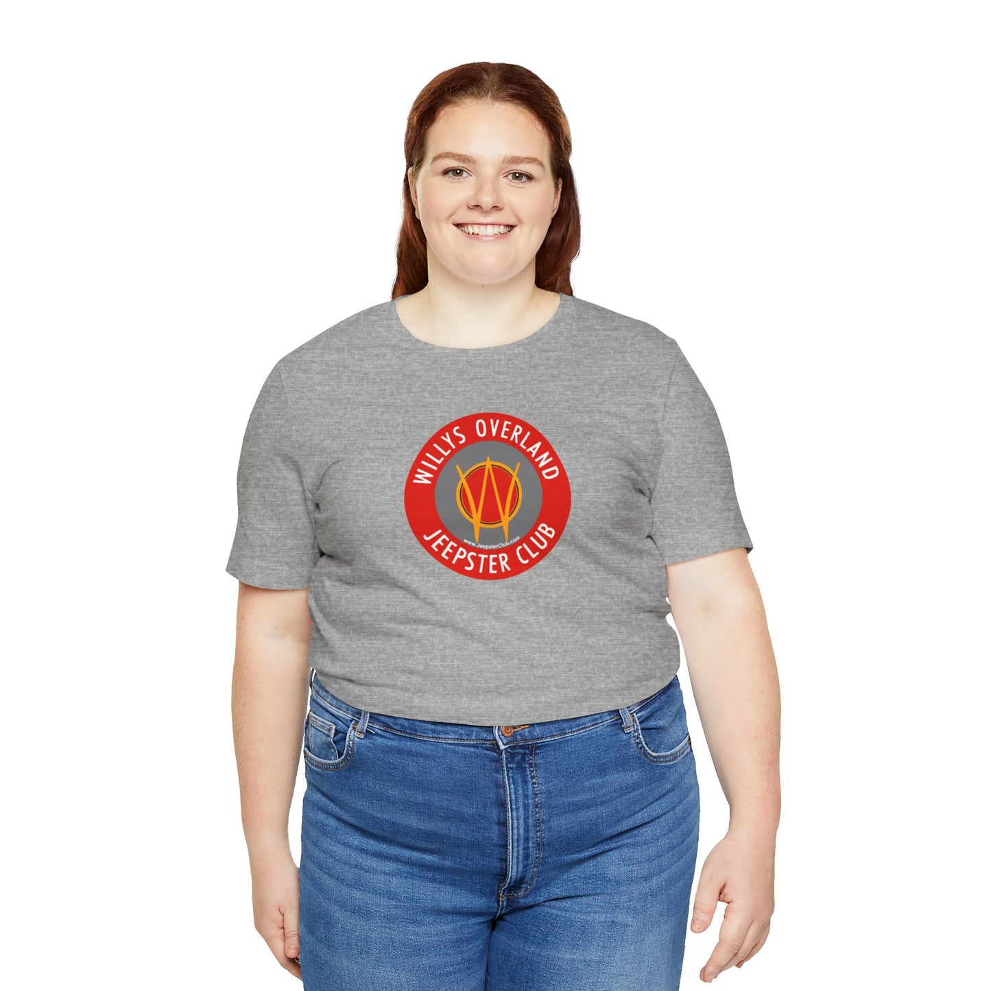 Willys Overland Jeepster Club Graphic Tee - Unisex Jersey Short Sleeve Tee