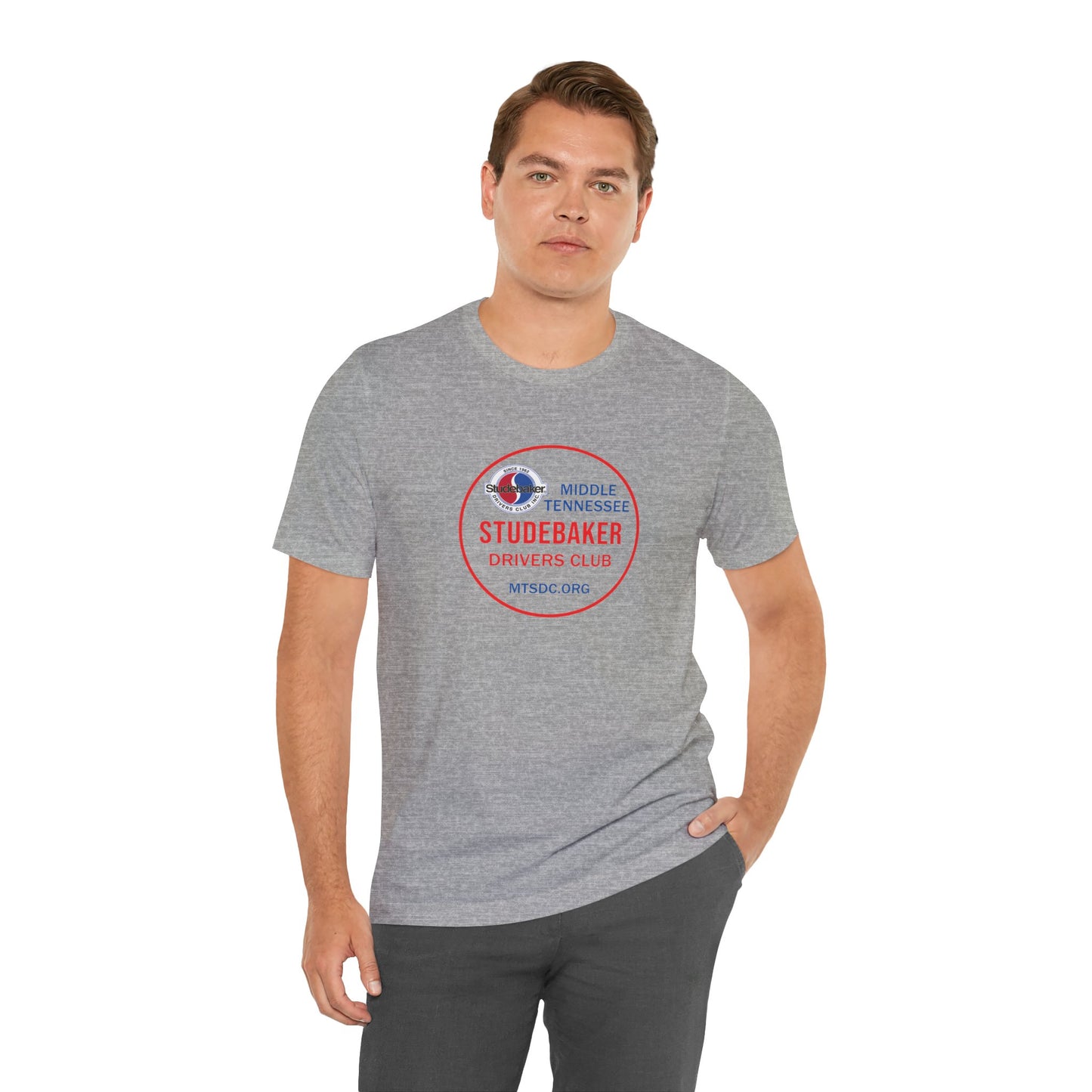 Middle Tennessee Studebaker Drivers Club Chapter Soft Tee — Unisex Jersey Short Sleeve Tee