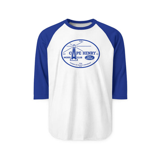 Cape Henry Model A Club Unisex Three-Quarter Sleeve Raglan Shirt